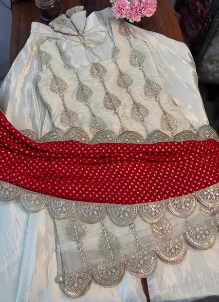 Soft Chinon With Embroidery Thread And Sequence Work Top With Plazo Dupatta Wholesale Market In Surat